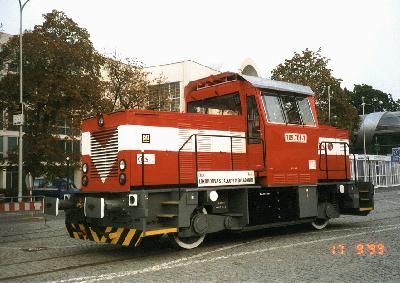 Modernizovaná lokomotiva řady 709.701-7